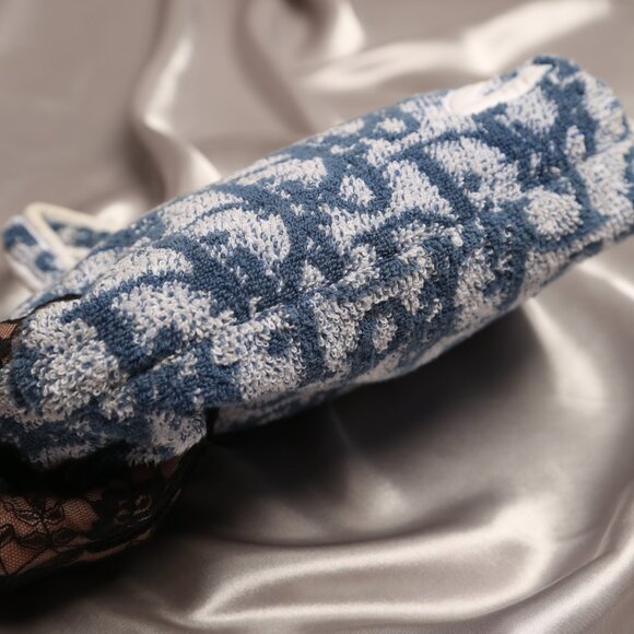 Y2K CHRISTIAN DIOR Terry Cloth Trotter Boston Bag - Picture 6 of 15